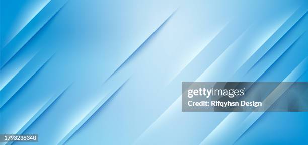 modern light blue gradient papercut geometric abstract background design - light blue gradient stock illustrations