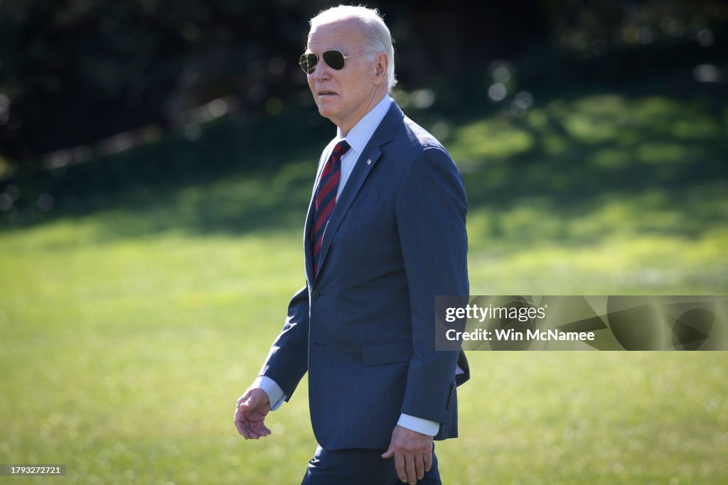President Biden Departs The White House For The APEC Summit In San Francisco