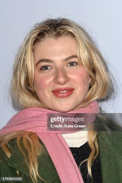 Anais Gallagher attends "Skate" at Somerset House on November 14, 2023 in London, England.