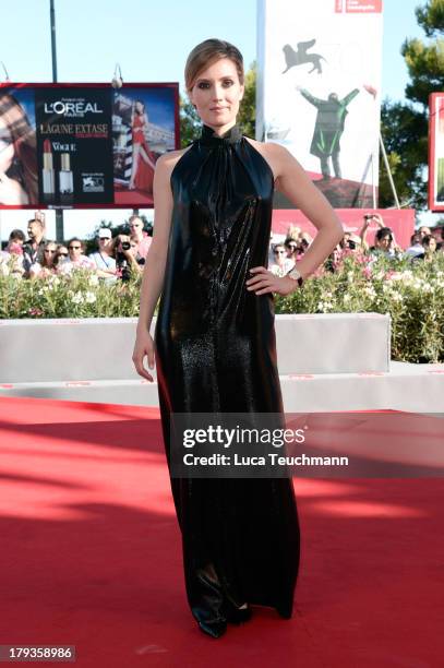 Actress Evelyne Brochu attends "Tom and the Farm" Photocall during the 70th Venice International Film Festival at Excelsior Hotel on September 2,...