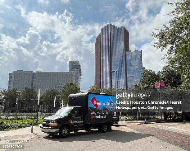 Swiss delegation visited Houston's Discovery Green on Thursday, Nov. 9, 2023 as part of the country's X Marks the Spot campaign promoting business...