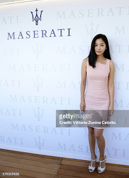 Actress Lee Eun-Woo attends the 70th Venice International Film Festival at Terrazza Maserati on September 2, 2013 in Venice, Italy.