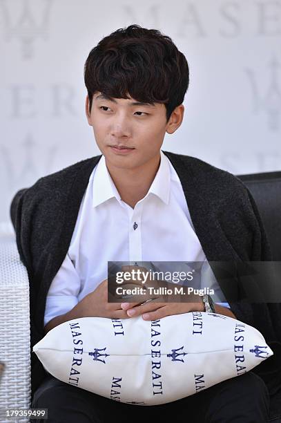 Actor Seo Young-Ju attends the 70th Venice International Film Festival at Terrazza Maserati on September 2, 2013 in Venice, Italy.