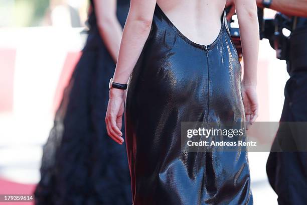 Actress Evelyne Brochu attends 'Tom At The Farm' Premiere during the 70th Venice International Film Festival at the Palazzo del Cinema on September...