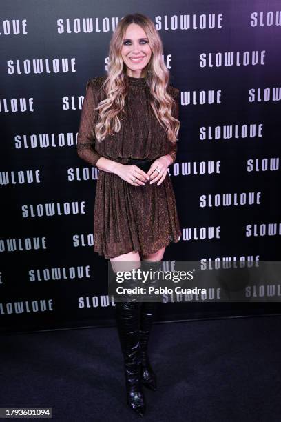 Vanesa Romero attends the "Night Club" by Slow Love presentation at Cafe de Berlin on November 14, 2023 in Madrid, Spain.