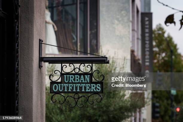 An Urban Outfitters store in Walnut Creek, California, US, on Friday, Nov. 17, 2023. Urban Outfitters Inc. Is expected to release earnings figures on...