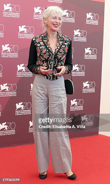 Actress Lise Roy attends the 'Tom And The Farm' Photocall during the 70th Venice International Film Festival at the Palazzo del Casino on September...