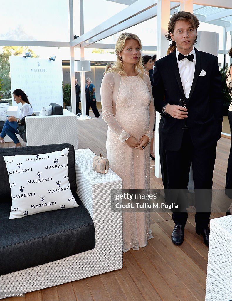 Celebrities At The Terrazza Maserati - Day 6 - The 70th Venice International Film Festival