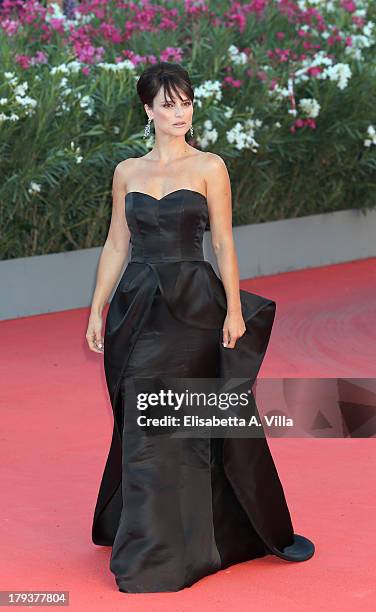 Lorena Bianchetti attends 'The Zero Theorem' Premiere during the 70th Venice International Film Festival at the Palazzo del Cinema on September 2,...