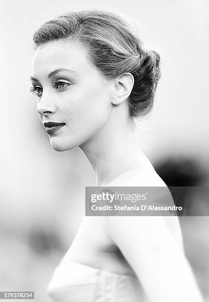 Sarah Gadon attends "Joe" Premiere at the 70th Venice International Film Festival on August 30, 2013 in Venice, Italy.