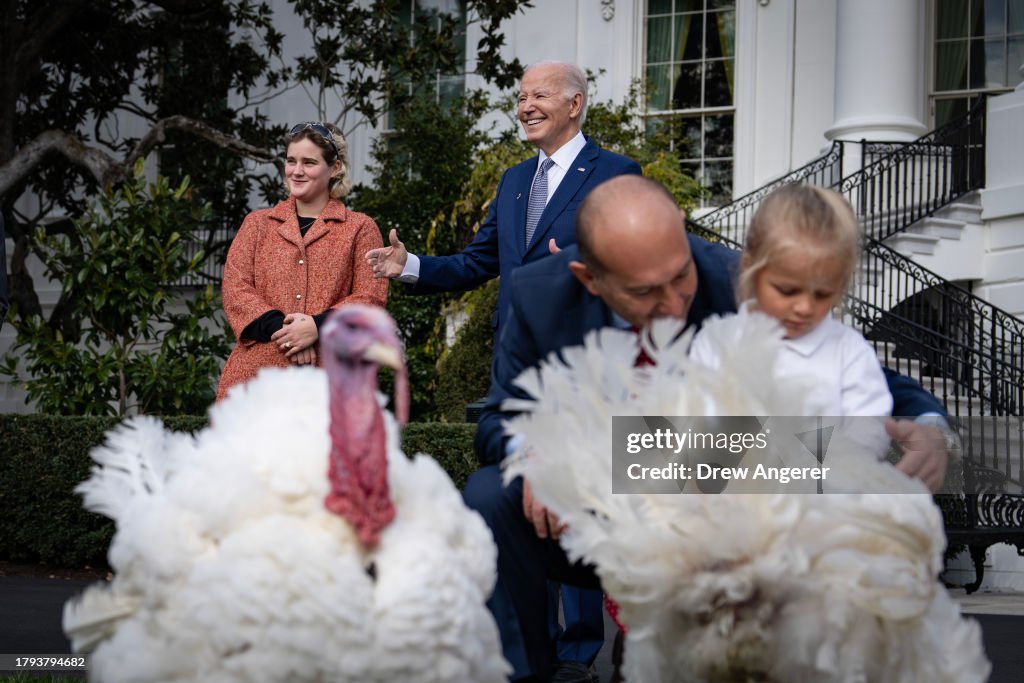 President Biden Pardons The National Turkey Ahead Of Thanksgiving Day