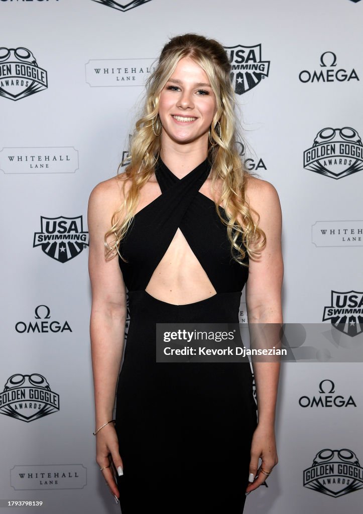 Alex Shackell arrives for the 2023 Golden Goggle Awards at JW... News