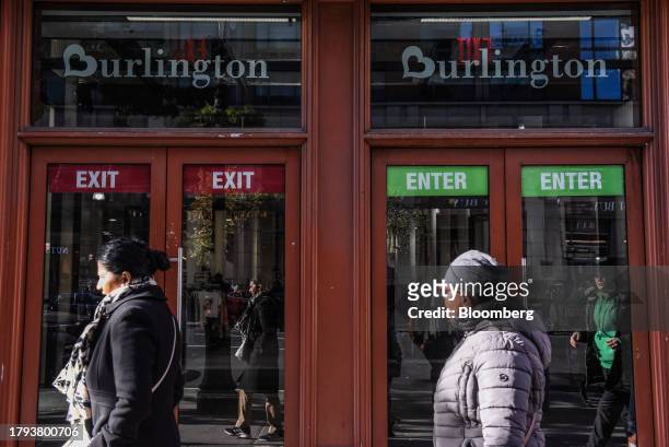Burlington store in New York, US, on Monday, Nov. 20, 2023. Burlington Stores Inc. Is scheduled to release earnings figures on November 21....