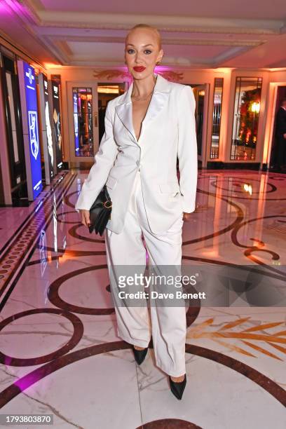 Jessica Debruyne attends the Walpole British Luxury Awards 2023 at The Dorchester on November 20, 2023 in London, England.