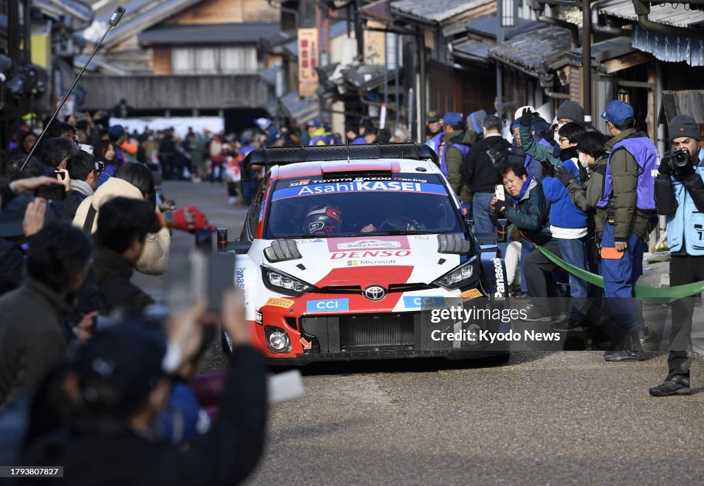 Motor racing: Rally Japan
