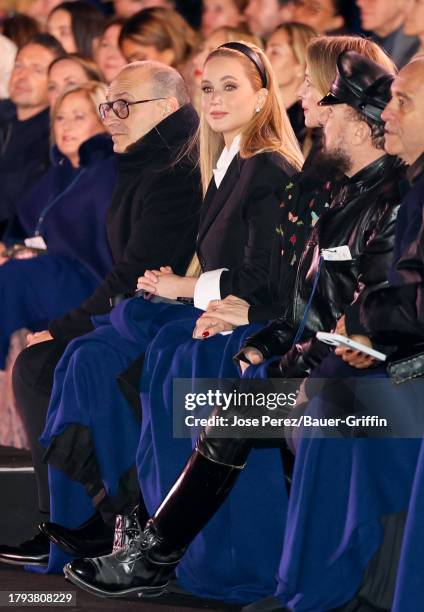 Jennifer Lawrence is seen attending the Saks - Christian Dior holiday window display unveiling at Saks Fifth Avenue Flagship store on November 20,...