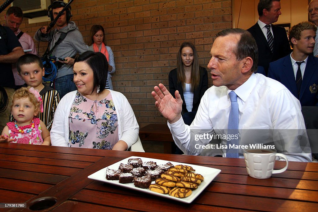 Tony Abbott Visits Adelaide As Marginal Seats Threatened