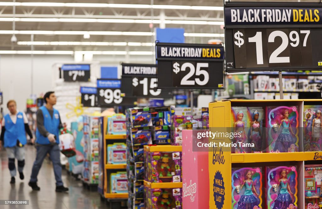 Walmart Prepares For Holiday Shopping Season