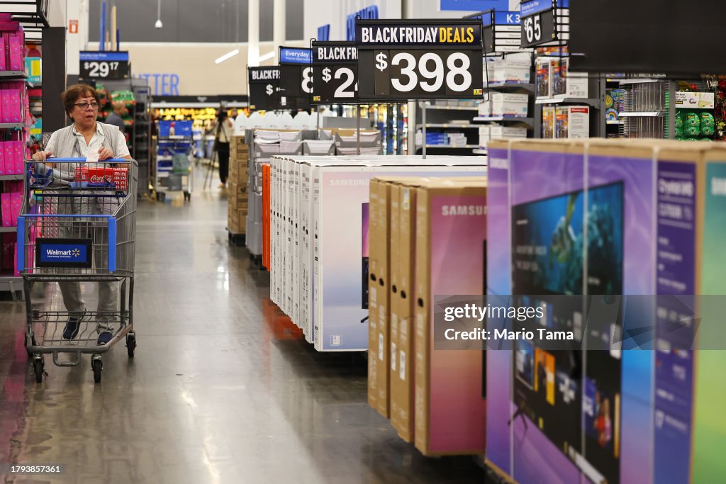 Walmart Prepares For Holiday Shopping Season