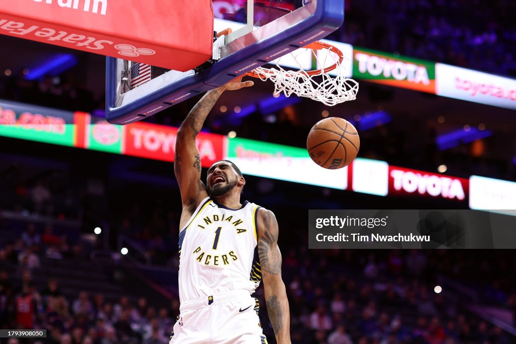 Indiana Pacers v Philadelphia 76ers