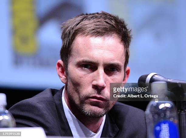 Actor Desmond Harrington participates in Showtime's "Dexter" panel on Day 1 of the 2013 Comic-Con International held at San Diego Convention Center...