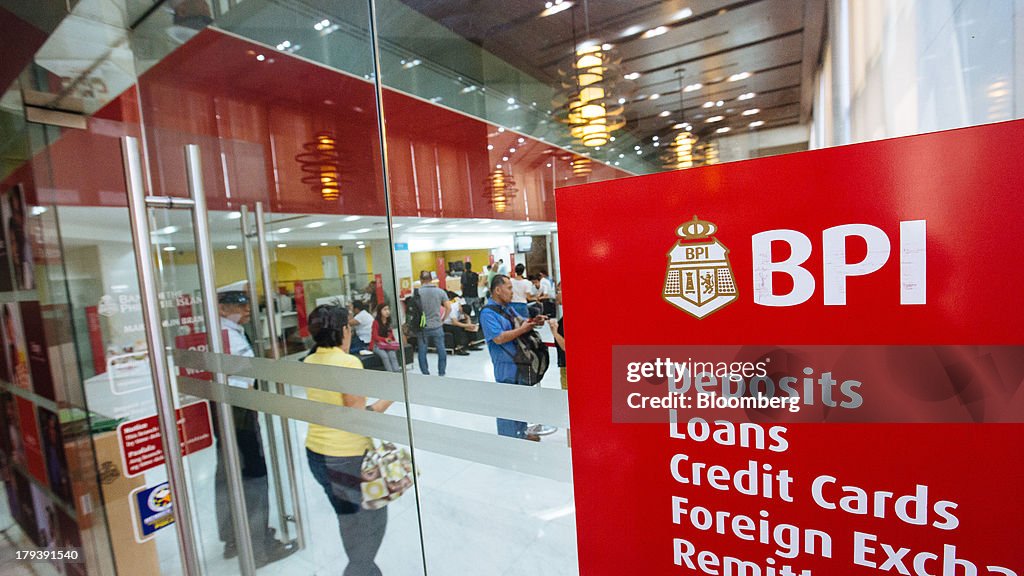 Bank of the Philippine Islands President Cezar Consing Interview and Views Inside A BPI Branch