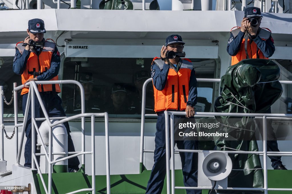 Aboard a Philippine Patrol Ship in Waters Claimed by China