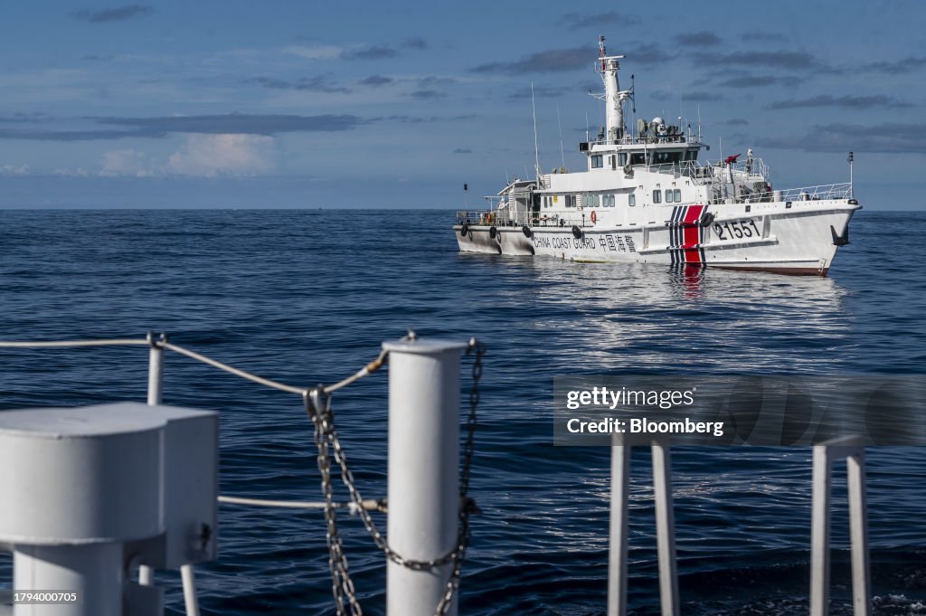 Aboard a Philippine Patrol Ship in Waters Claimed by China