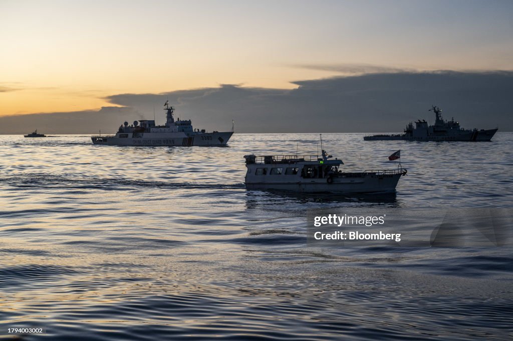 Aboard a Philippine Patrol Ship in Waters Claimed by China