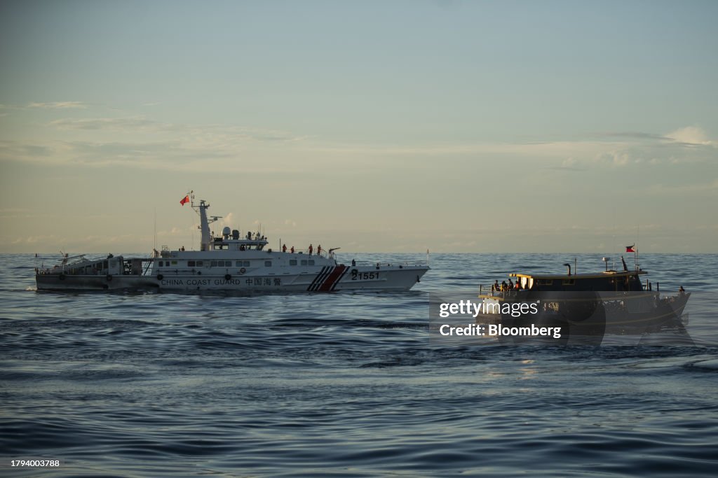 Aboard a Philippine Patrol Ship in Waters Claimed by China