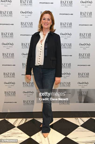 Founder of Childs Farm Joanna Jensen attends the Harper's Bazaar At Work Summit, in partnership with Porsche and One&Only One Za'abeel, at Raffles...