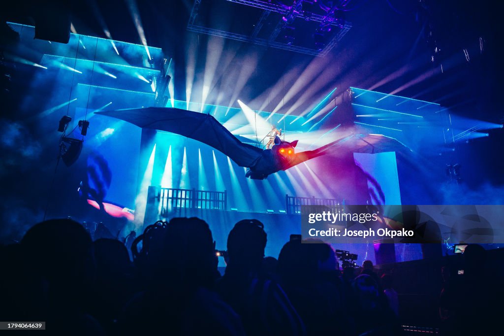 Rema Live O2 Rema performs at The O2 Arena on November 14, 2023 in London, England ...