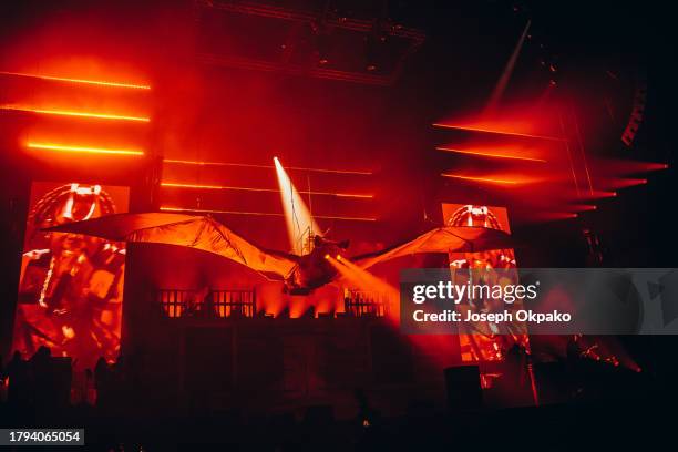 Rema O2 Pictures Rema performs at The O2 Arena on November 14, 2023 in London, England ...
