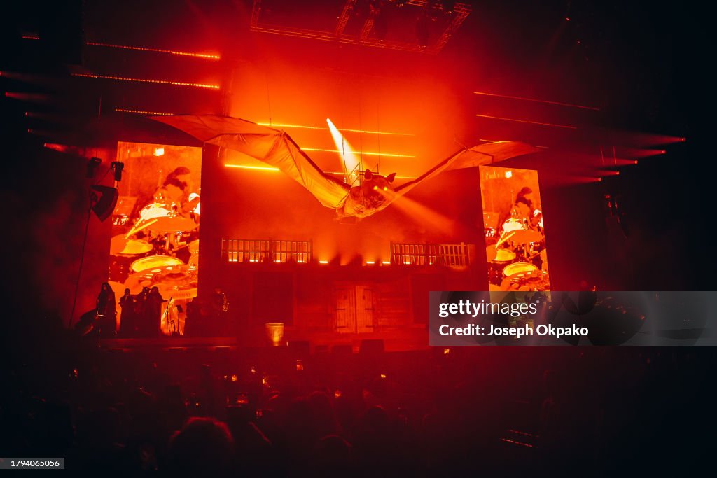 Rema Live O2 Rema performs at The O2 Arena on November 14, 2023 in London, England ...