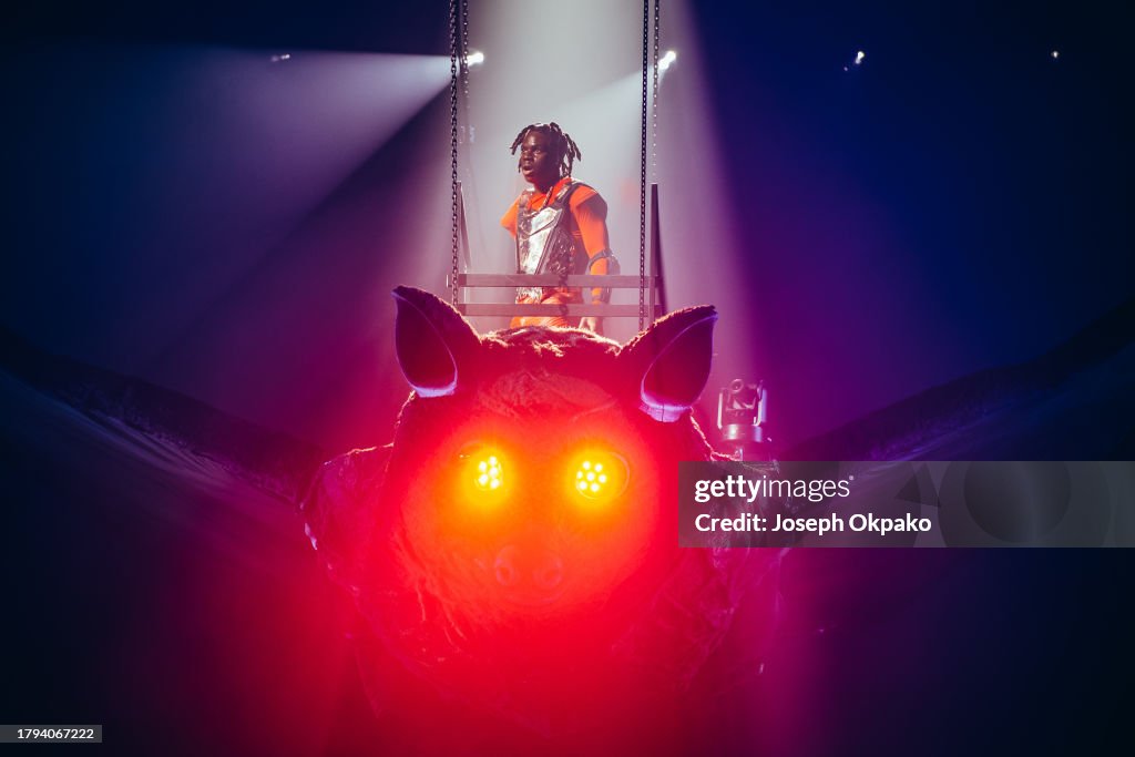 Rema O2 Pictures Rema performs at The O2 Arena on November 14, 2023 in London, England ...