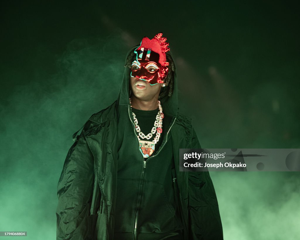 Rema Performance O2 Arena Rema performs at The O2 Arena on November 14, 2023 in London, England ...