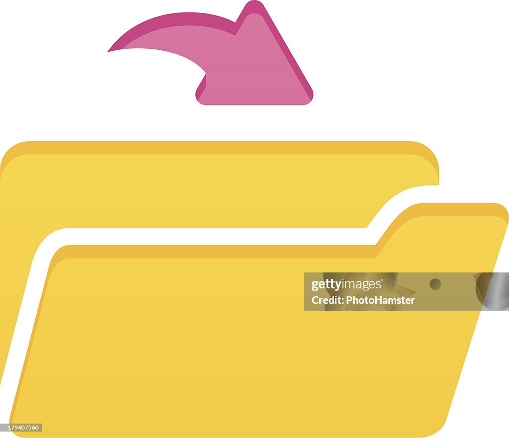 Opened Folder High-Res Vector Graphic - Getty Images