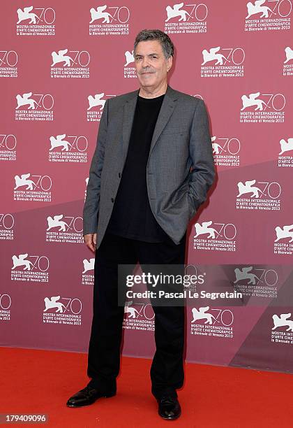 Director Amos Gitai attends the 'Ana Arabia' Photocall during the 70th Venice International Film Festival at Palazzo del Casino on September 3, 2013...