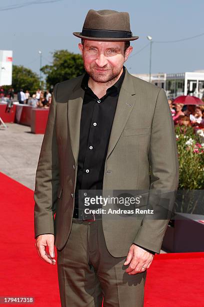 Actor Eddie Marsan attends the 'Still Life' Premiere during the 70th Venice International Film Festival at the Palazzo del Casino on September 3,...
