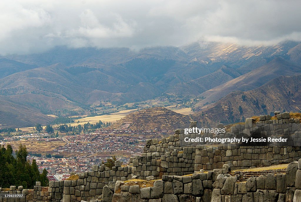 Sacsayhuaman Incan Ruins in Cusco Peru