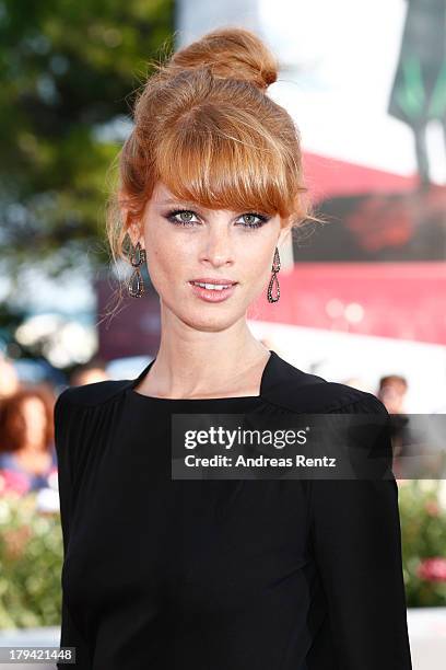 Actress Yuval Scharf attends the 'Ana Arabia' Premiere during the 70th Venice International Film Festival at Palazzo del Cinema on September 3, 2013...