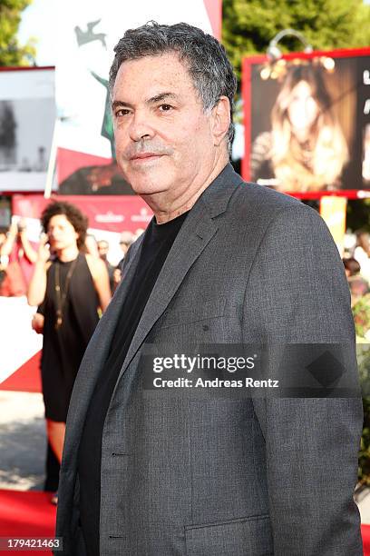 Director Amos Gitai attends the 'Ana Arabia' Premiere during the 70th Venice International Film Festival at Palazzo del Cinema on September 3, 2013...