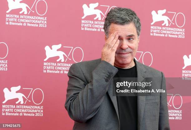 Director Amos Gitai attends the 'Ana Arabia' Photocall during the 70th Venice International Film Festival at Palazzo del Casino on September 3, 2013...