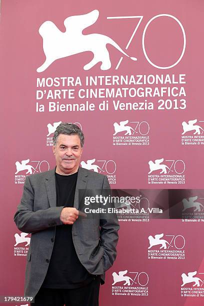 Director Amos Gitai attends the 'Ana Arabia' Photocall during the 70th Venice International Film Festival at Palazzo del Casino on September 3, 2013...