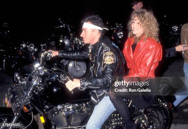 Actor Ray Starkey and actress Nancy Allen attend the Independent Feature Project/West's "Rebels With A Cause" Seventh Annual IFP/West Independent...