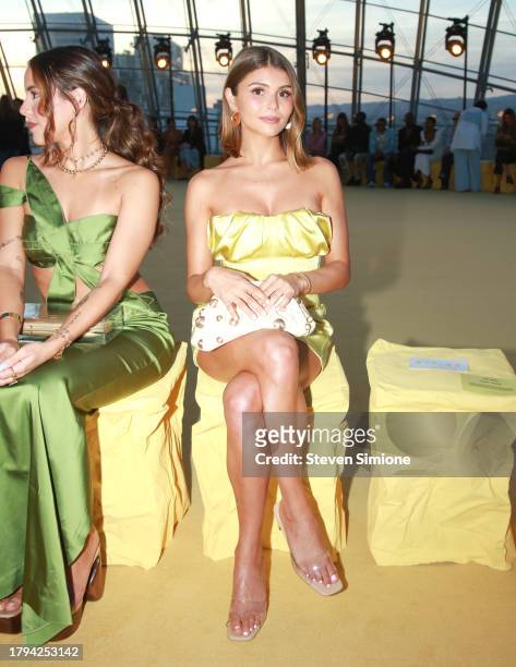 Olivia Jade attends the Cult Gaia RE24 Runway Show on November 14, 2023 in Los Angeles, California.