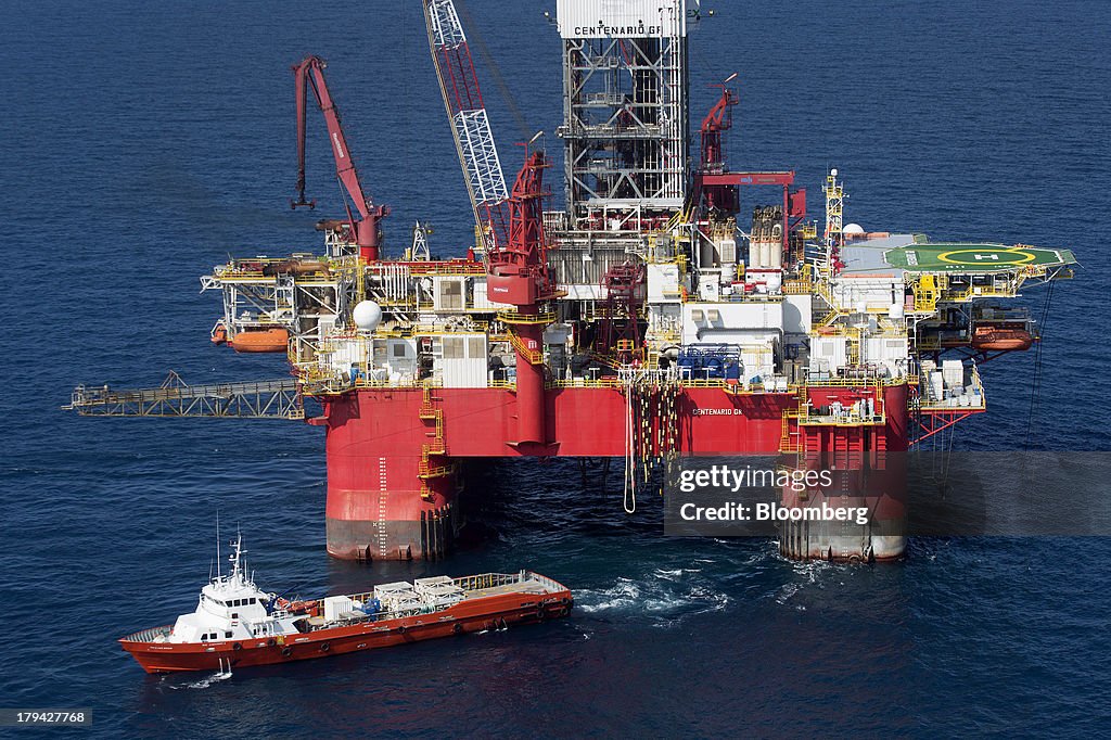 Operations On Pemex Centennial And La Muralla IV Deep Sea Crude Oil Platforms