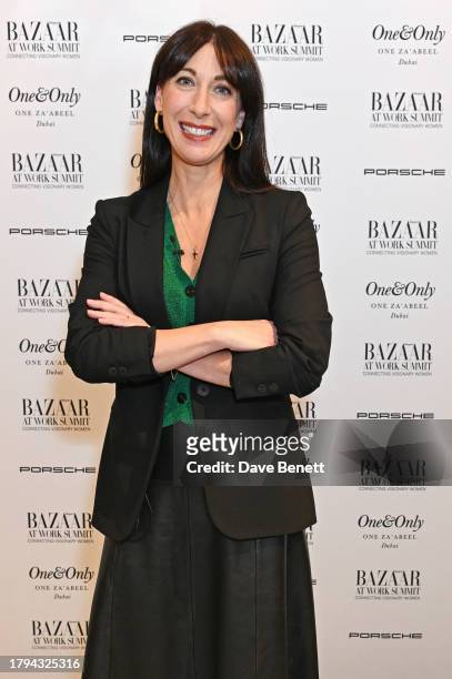 Samantha Cameron, Founder of Cefinn, attends the Harper's Bazaar At Work Summit, in partnership with Porsche and One&Only One Za'abeel, at Raffles...