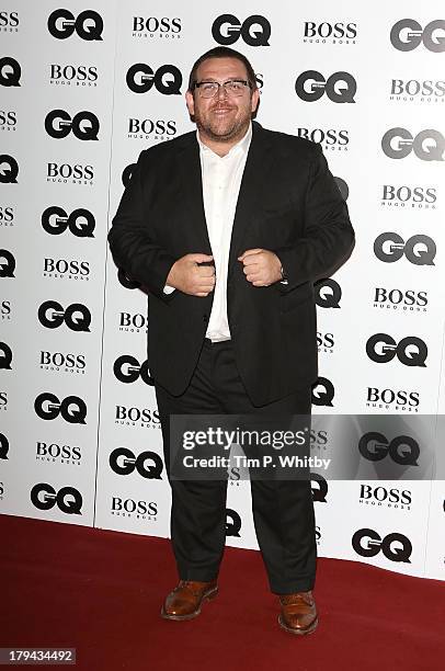 Nick Frost attends the GQ Men of the Year awards at The Royal Opera House on September 3, 2013 in London, England.