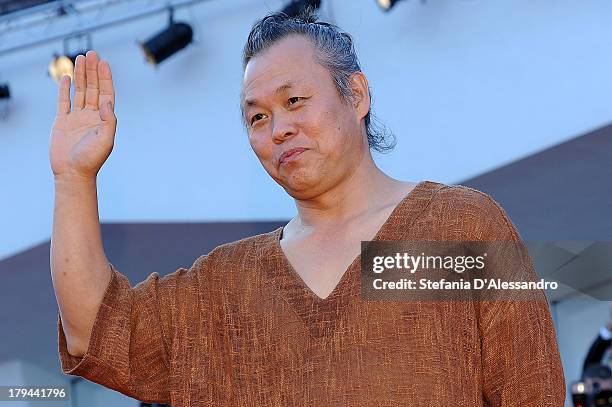 Director Kim Ki-Duk attends 'Moebius' Premiere during the 70th Venice International Film Festival at Palazzo del Casino on September 3, 2013 in...